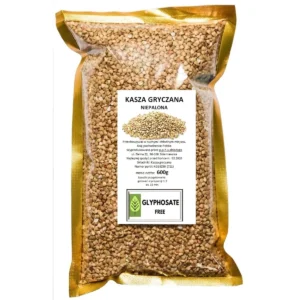 Kasza gryczana biała 600g + wyniki na glifosat i jego metabolity