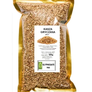 Kasza gryczana palona 600g + wyniki na glifosat i jego metabolity